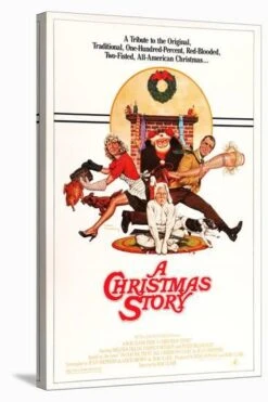 A CHRISTMAS STORY [1983], Directed By BOB CLARK. 20" X 30" Stretched Canvas -The Print Shop a christmas story 1983 directed by bob clark u L Q1E52VVO1ZLN 3