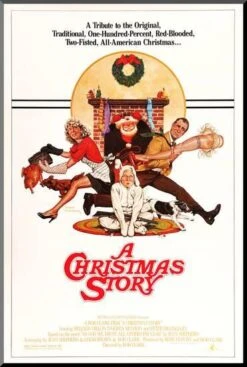 A CHRISTMAS STORY [1983], Directed By BOB CLARK. 8" X 12" Wood Mount