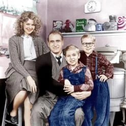 A Christmas Story, Melinda Dillon, Darren McGavin, Ian Petrella, Peter Billingsley, 1983 16" X 16" Just The Print 6 A Christmas Story, Melinda Dillon, Darren McGavin, Ian Petrella, Peter Billingsley, 1983 16" X 16" Just The Print -The Print Shop a christmas story melinda dillon darren mcgavin ian petrella peter billingsley 1983 u L PJXN9J0 2