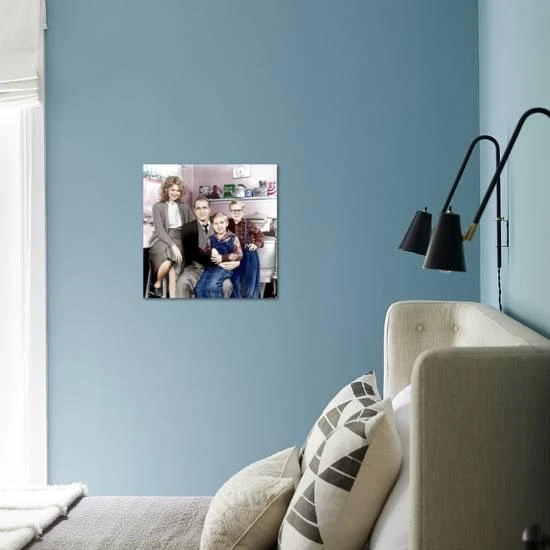 A Christmas Story, Melinda Dillon, Darren McGavin, Ian Petrella, Peter Billingsley, 1983 16" X 16" Just The Print 1 A Christmas Story, Melinda Dillon, Darren McGavin, Ian Petrella, Peter Billingsley, 1983 16" X 16" Just The Print