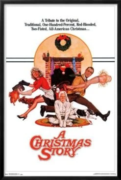 A Christmas Story - One Sheet 22" X 34" Essential Black Frame -The Print Shop a christmas story one sheet u L Q1RG4SJ27X2FA 2