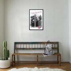 A Christmas Story - Pole 22" X 34" Essential Black Frame -The Print Shop a christmas story pole u L Q1RG4QM27X2FA 4
