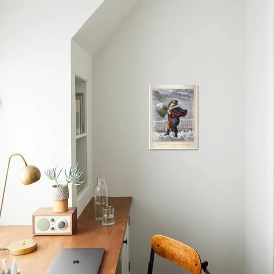 A Merry Christmas And A Happy New Year In London, C1825 12" X 16" Just The Print 2 A Merry Christmas And A Happy New Year In London, C1825 12" X 16" Just The Print - Image 2