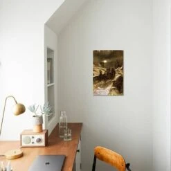 American Christmas Card 12" X 18" Just The Print -The Print Shop american christmas card u L Q1J1AG30 2