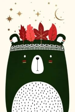 Can't Wait For Christmas (Vers.1) 12" X 18" Just The Print