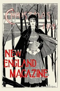 Christmas 1895, New England Magazine 12" X 18" Just The Print -The Print Shop christmas 1895 new england magazine u L Q1LCM6Y0 3