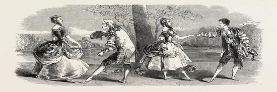 Christmas At The Theatres: Lyceum: Scene From The Golden Branch. 1848 24" X 8" Just The Print 2 Christmas At The Theatres: Lyceum: Scene From The Golden Branch. 1848 24" X 8" Just The Print - Image 2