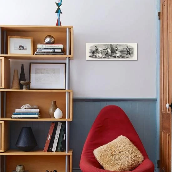 Christmas At The Theatres: Lyceum: Scene From The Golden Branch. 1848 24" X 8" Just The Print 3 Christmas At The Theatres: Lyceum: Scene From The Golden Branch. 1848 24" X 8" Just The Print - Image 3