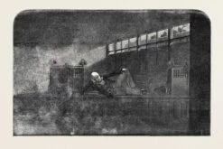 Christmas Day, The Banker's Clerk 18" X 12" Just The Print