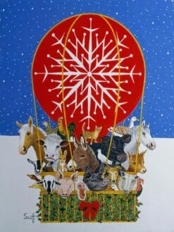 Christmas Journey 12" X 16" Just The Print -The Print Shop christmas journey u L Q1KICVR0 3