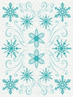 Christmas Otomi I 12" X 16" Just The Print