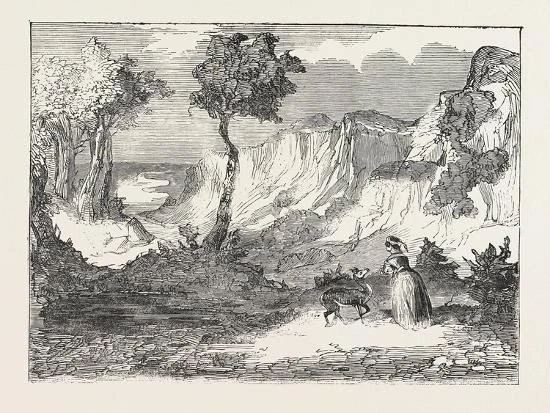 Christmas Pantomimes: Lyceum. Scene From The Prince Of Happy Land; Or, The Fawn In The Forest. Uk 16" X 12" Just The Print 2 Christmas Pantomimes: Lyceum. Scene From The Prince Of Happy Land; Or, The Fawn In The Forest. Uk 16" X 12" Just The Print - Image 2