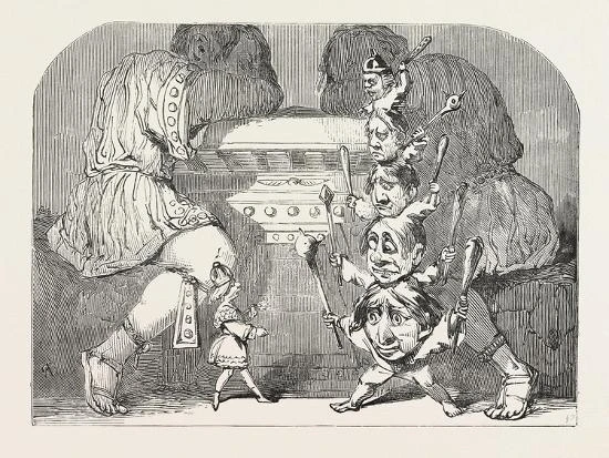 Christmas Pantomimes: Sadler's Wells. Scene From The Pantomime Of Harlequin And The Yellow Dwarf; O 16" X 12" Just The Print 3 Christmas Pantomimes: Sadler's Wells. Scene From The Pantomime Of Harlequin And The Yellow Dwarf; O 16" X 12" Just The Print - Image 3