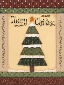 Christmas Quilts IV 12" X 16" Just The Print -The Print Shop christmas quilts iv u L Q1LT5SP0 2