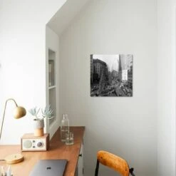 Christmas Tree On 52nd Street Next To Gimbels Department Store, New York, NY, 1940S 16" X 16" Just The Print 6 Christmas Tree On 52nd Street Next To Gimbels Department Store, New York, NY, 1940S 16" X 16" Just The Print -The Print Shop christmas tree on 52nd street next to gimbels department store new york ny 1940s u L Q13152K0 2