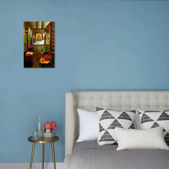 Colonial Christmas Tree 12" X 18" Just The Print 2 Colonial Christmas Tree 12" X 18" Just The Print - Image 2