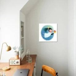 Cute Angel Girl Holding Star And Bell Flying At Night Merry Christmas Greeting Card. Merry Christma 16" X 16" Just The Print -The Print Shop cute angel girl holding star and bell flying at night merry christmas greeting card merry christma u L Q1K51650 3