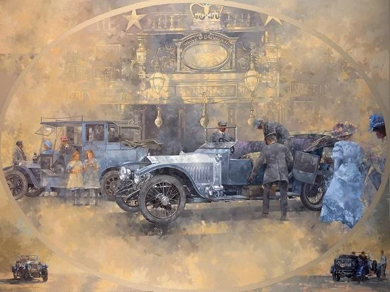 Departure For Christmas 16" X 12" Just The Print 2 Departure For Christmas 16" X 12" Just The Print - Image 2