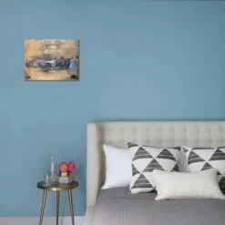 Departure For Christmas 16" X 12" Just The Print