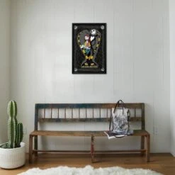 Disney Tim Burton's The Nightmare Before Christmas - Couple 22" X 34" Essential Black Frame 10 Disney Tim Burton's The Nightmare Before Christmas - Couple 22" X 34" Essential Black Frame -The Print Shop disney tim burton s the nightmare before christmas couple u L Q1RG20U27X2FA 1