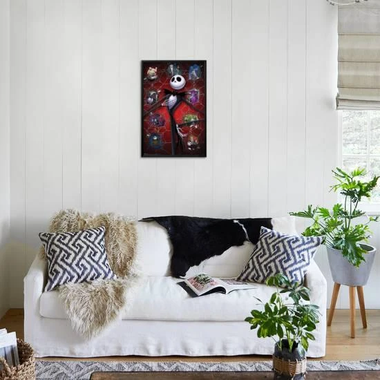 Disney Tim Burton's The Nightmare Before Christmas - Hot 22" X 34" Essential Black Frame 5 Disney Tim Burton's The Nightmare Before Christmas - Hot 22" X 34" Essential Black Frame - Image 5