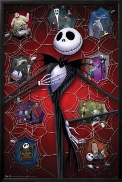 Disney Tim Burton's The Nightmare Before Christmas - Hot 22" X 34" Essential Black Frame 13 Disney Tim Burton's The Nightmare Before Christmas - Hot 22" X 34" Essential Black Frame -The Print Shop disney tim burton s the nightmare before christmas hot u L Q1RG5L227X2FA 3