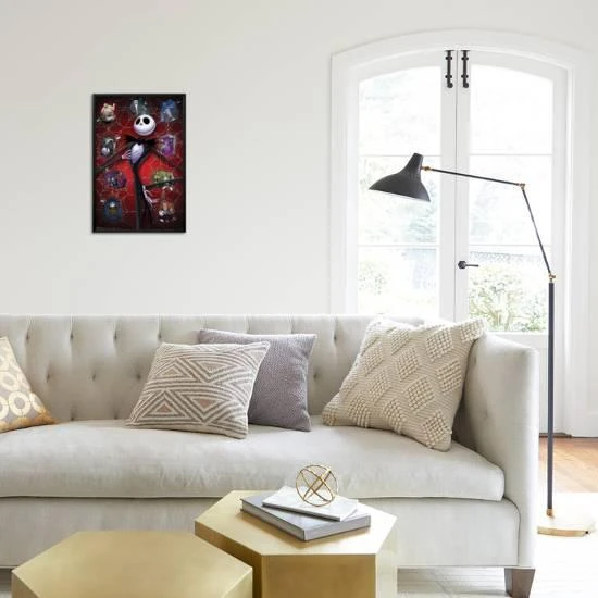 Disney Tim Burton's The Nightmare Before Christmas - Hot 22" X 34" Essential Black Frame 8 Disney Tim Burton's The Nightmare Before Christmas - Hot 22" X 34" Essential Black Frame - Image 8