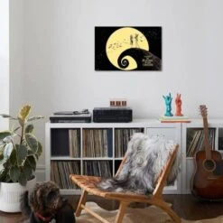 Disney Tim Burton's The Nightmare Before Christmas - Moonlight 34" X 22" Just The Poster -The Print Shop disney tim burton s the nightmare before christmas moonlight u L Q1RG2FI0 2