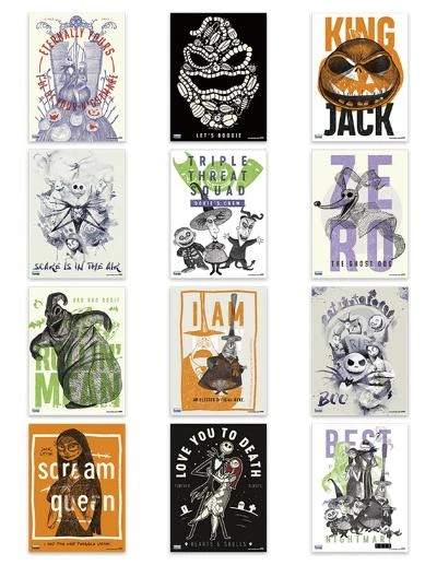 Disney Tim Burton's The Nightmare Before Christmas Poster Book 4 Disney Tim Burton's The Nightmare Before Christmas Poster Book - Image 4