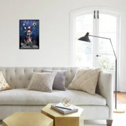 Disney Tim Burton's The Nightmare Before Christmas - Romance 22" X 34" Essential Black Frame -The Print Shop disney tim burton s the nightmare before christmas romance u L Q1RG21E27X2FA 2