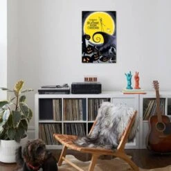 Disney Tim Burton's The Nightmare Before Christmas 22" X 34" Just The Poster -The Print Shop disney tim burton s the nightmare before christmas u L Q1RFWHW0 2