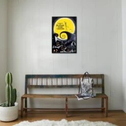 Disney Tim Burton's The Nightmare Before Christmas 22" X 34" Essential Black Frame -The Print Shop disney tim burton s the nightmare before christmas u L Q1RFWHW27X2FA 5