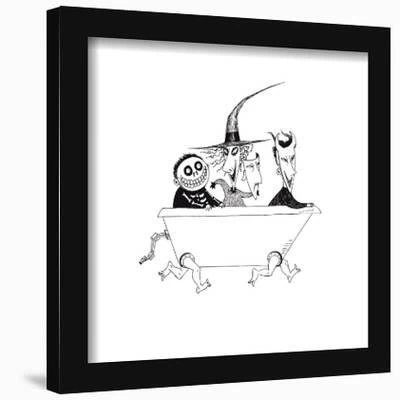 Gallery Pops Disney Tim Burton's The Nightmare Before Christmas - Bathtub Wall ArtGallery Pops Black Frame 5 Gallery Pops Disney Tim Burton's The Nightmare Before Christmas - Bathtub Wall ArtGallery Pops Black Frame - Image 5