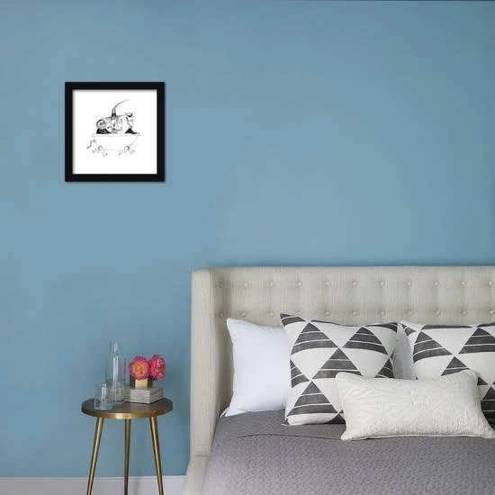 Gallery Pops Disney Tim Burton's The Nightmare Before Christmas - Bathtub Wall ArtGallery Pops Black Frame 1 Gallery Pops Disney Tim Burton's The Nightmare Before Christmas - Bathtub Wall ArtGallery Pops Black Frame
