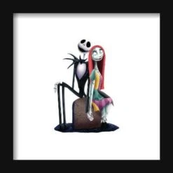 Gallery Pops Disney Tim Burton's The Nightmare Before Christmas - Couple Wall ArtGallery Pops Black Frame -The Print Shop gallery pops disney tim burton s the nightmare before christmas couple wall art u L Q1RJ7SD27XW73 5