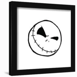 Gallery Pops Disney Tim Burton's The Nightmare Before Christmas - Face Wall ArtGallery Pops Black Frame -The Print Shop gallery pops disney tim burton s the nightmare before christmas face wall art u L Q1RJ6UK27XW73 3