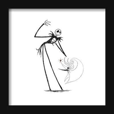 Gallery Pops Disney Tim Burton's The Nightmare Before Christmas - Fetch Wall ArtGallery Pops Black Frame 5 Gallery Pops Disney Tim Burton's The Nightmare Before Christmas - Fetch Wall ArtGallery Pops Black Frame - Image 5