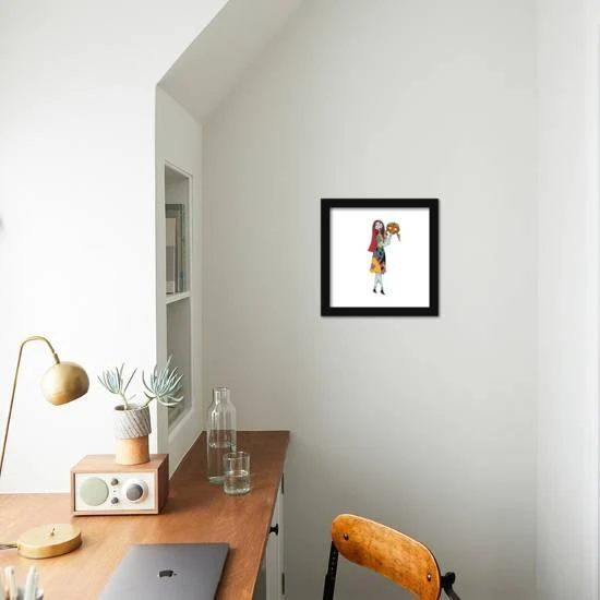 Gallery Pops Disney Tim Burton's The Nightmare Before Christmas - Pumpkin Wall ArtGallery Pops Black Frame 1 Gallery Pops Disney Tim Burton's The Nightmare Before Christmas - Pumpkin Wall ArtGallery Pops Black Frame