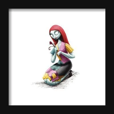 Gallery Pops Disney Tim Burton's The Nightmare Before Christmas - Sally Wall ArtGallery Pops Black Frame 2 Gallery Pops Disney Tim Burton's The Nightmare Before Christmas - Sally Wall ArtGallery Pops Black Frame - Image 2