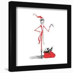 Gallery Pops Disney Tim Burton's The Nightmare Before Christmas - Santa Wall ArtGallery Pops Black Frame -The Print Shop gallery pops disney tim burton s the nightmare before christmas santa wall art u L Q1RJ8BN27XW73 4