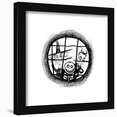 Gallery Pops Disney Tim Burton's The Nightmare Before Christmas - Window Wall ArtGallery Pops Black Frame 5 Gallery Pops Disney Tim Burton's The Nightmare Before Christmas - Window Wall ArtGallery Pops Black Frame - Image 5