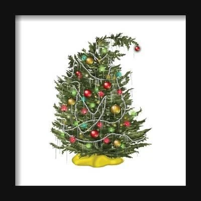 Gallery Pops National Lampoon's Christmas Vacation - Christmas Tree Wall ArtGallery Pops Black Frame 2 Gallery Pops National Lampoon's Christmas Vacation - Christmas Tree Wall ArtGallery Pops Black Frame - Image 2