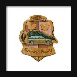 Gallery Pops National Lampoon's Christmas Vacation - Griswold Crest Wall ArtGallery Pops Black Frame -The Print Shop gallery pops national lampoon s christmas vacation griswold crest wall art u L Q1RJ76027XW73 3