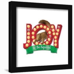 Gallery Pops National Lampoon's Christmas Vacation - Joy To The Squirrel Wall ArtGallery Pops Black Frame -The Print Shop gallery pops national lampoon s christmas vacation joy to the squirrel wall art u L Q1RJ7A927XW73 4