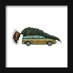 Gallery Pops National Lampoon's Christmas Vacation - Woody Wagon Tree Wall ArtGallery Pops Black Frame -The Print Shop gallery pops national lampoon s christmas vacation woody wagon tree wall art u L Q1RJ71027XW73 3