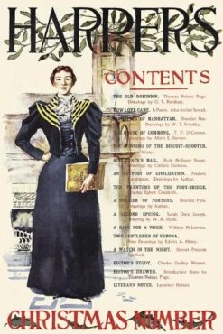 Harper's Christmas Number 12" X 18" Just The Print -The Print Shop harper s christmas number u L Q1LCWN00 3