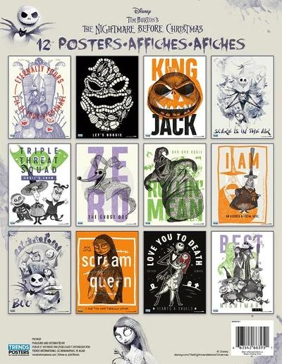 Disney Tim Burton's The Nightmare Before Christmas Poster Book 1 Disney Tim Burton's The Nightmare Before Christmas Poster Book