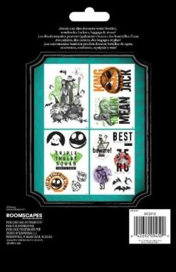 Disney The Nightmare Before Christmas Device Decals With Foil (15-Pack) -The Print Shop i L 2023 20230725 ABA4C59D912F46B2813C9A9376A358F7