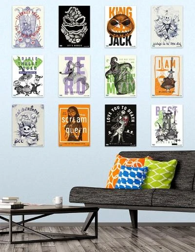 Disney Tim Burton's The Nightmare Before Christmas Poster Book 5 Disney Tim Burton's The Nightmare Before Christmas Poster Book - Image 5