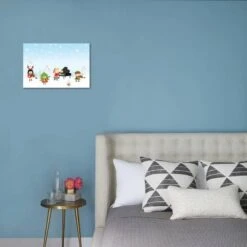 Kids Playing Christmas Songs 18" X 12" Just The Print -The Print Shop kids playing christmas songs u L Q1K6E1F0 3